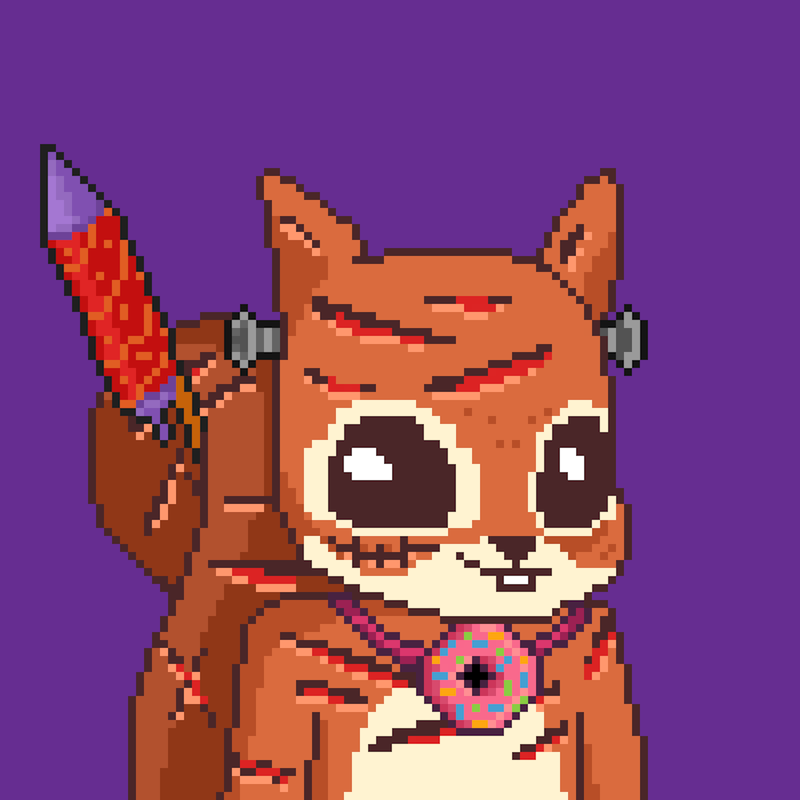 Pixel Squirrels #1122